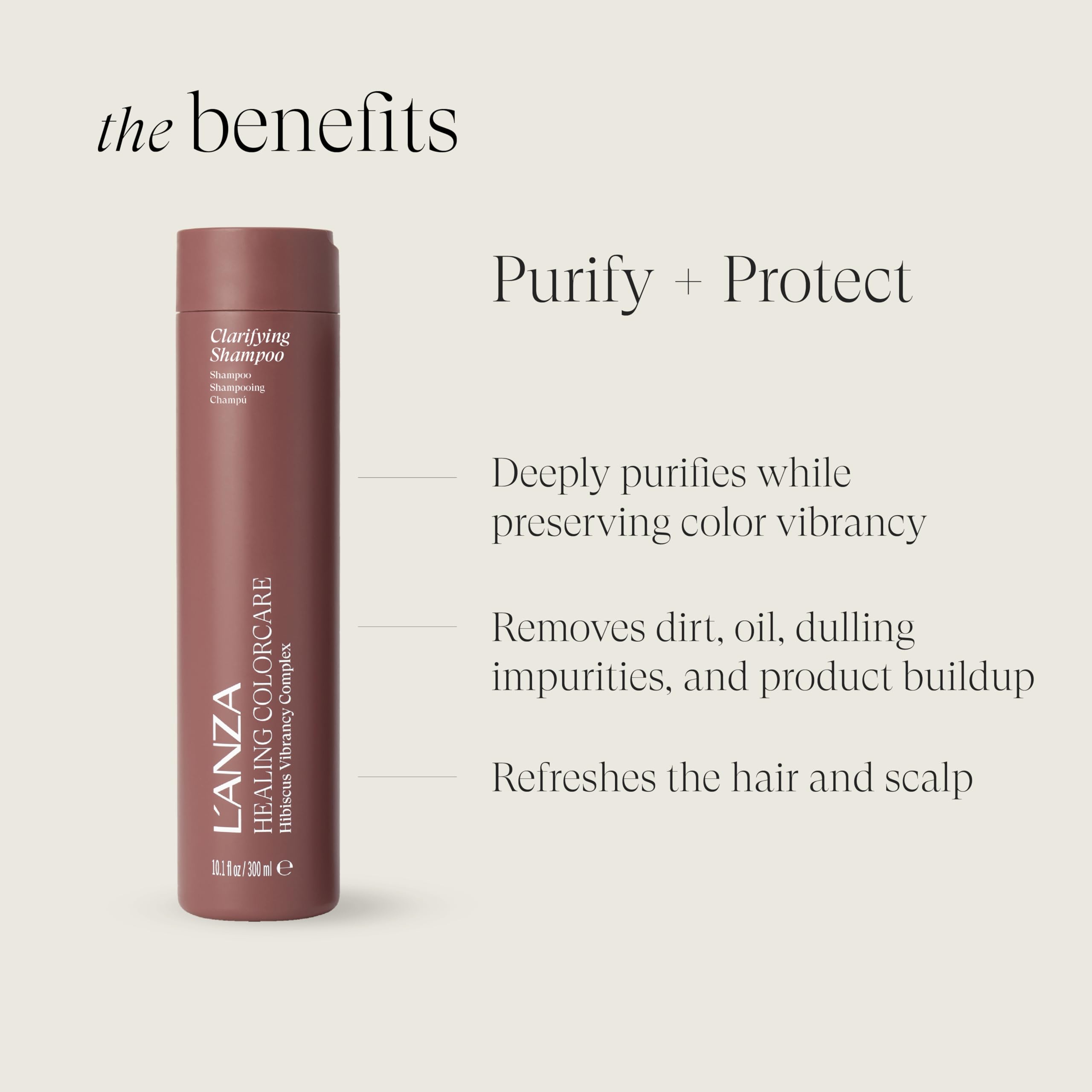 L'ANZA Healing Colorcare Shampoos, Removes Buildup, Purifies Scalp, Moisturizing, Restores Softness, Adds Shine, Gentle Cleanse, Sulfate Free - Image 3