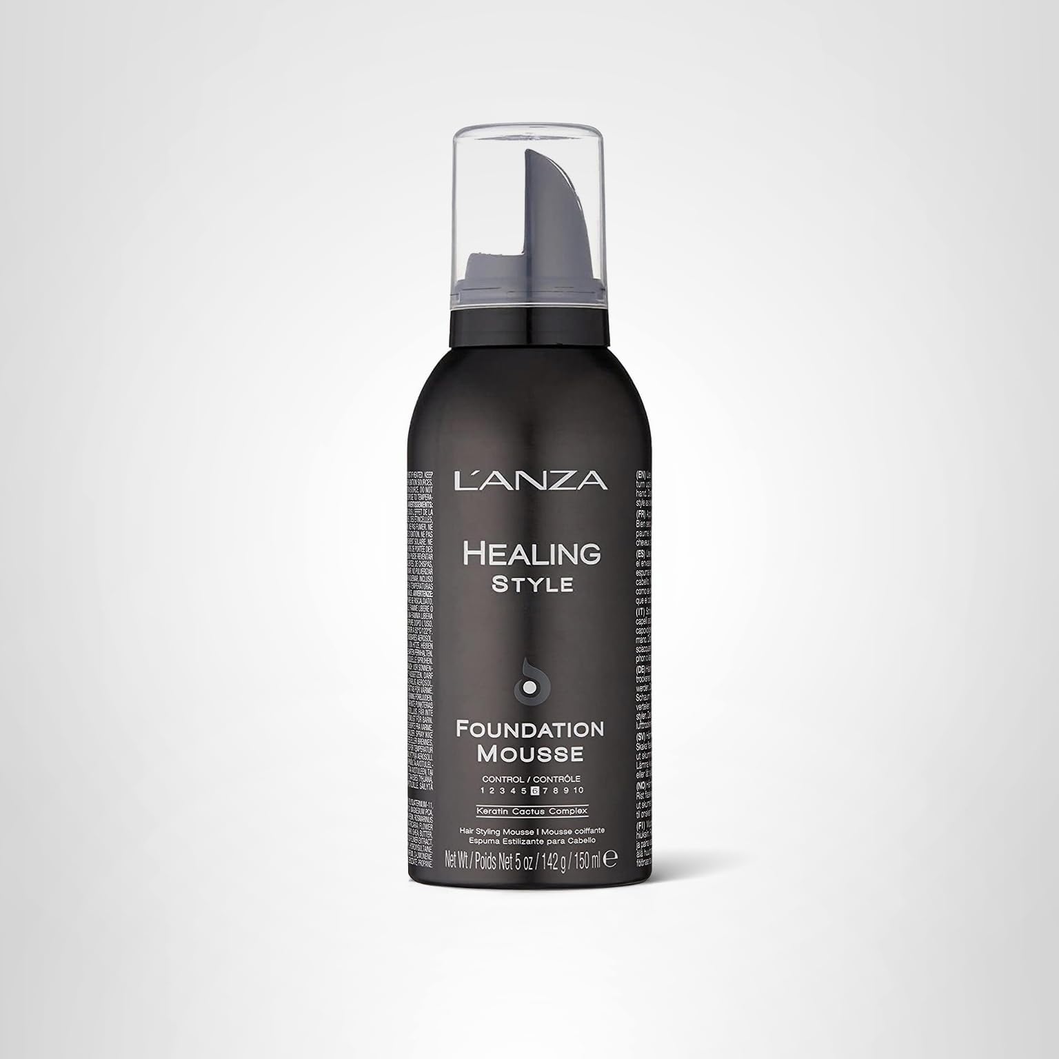 L'ANZA Healing Style Foundation Mousse with Medium Hold Effect, Refreshes and Moisturises Hair and Scalp, With Advanced Control Technology, Non-drying Formula, and Natural Ingredients (5 Fl Oz) - Image 9