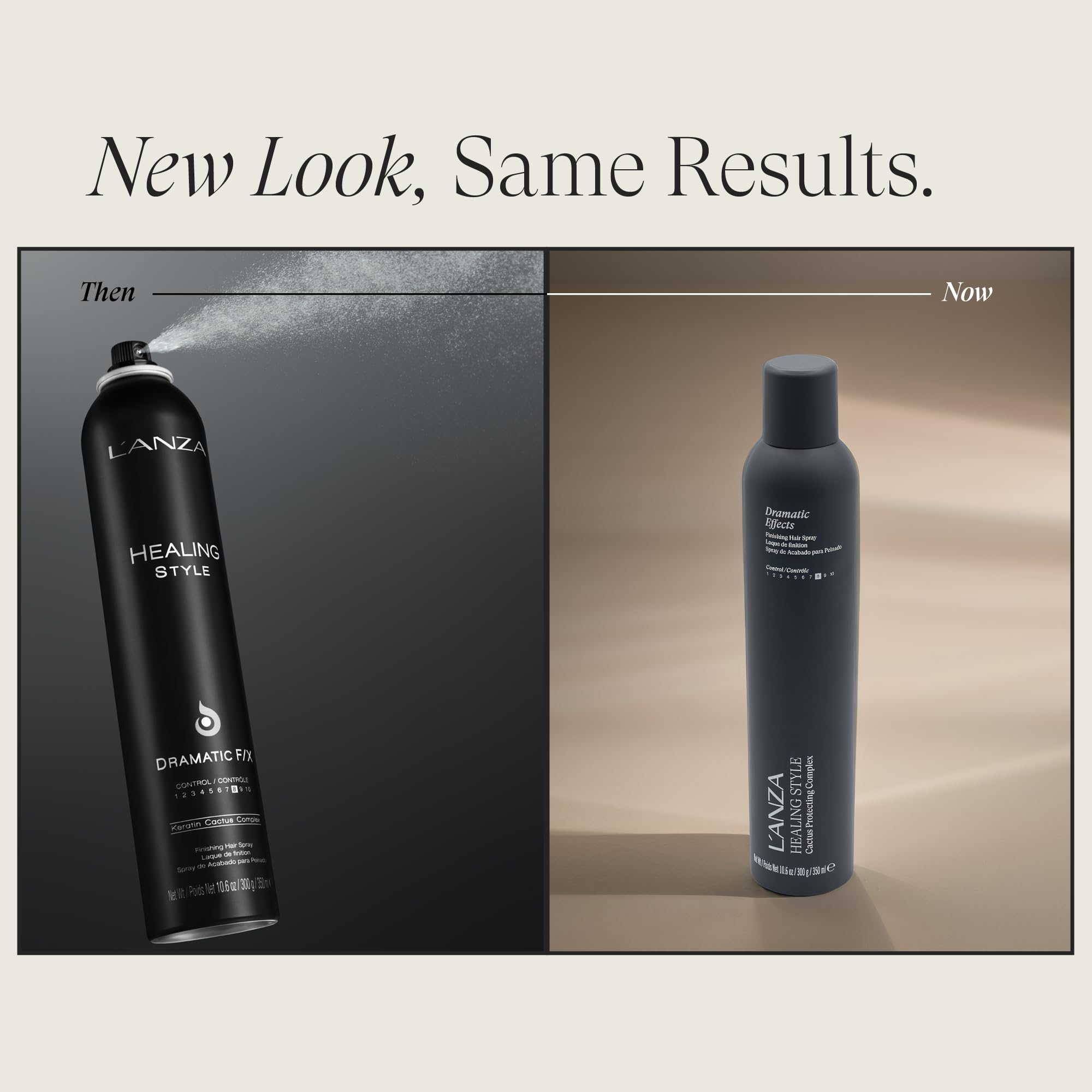 L'ANZA Healing Style Hair Sprays Frizz Control, Humidity Shield, Sleek Finish, Adds Shine, Color Safe Anti-Humidity Strengthening Care, Sulfate Free - Image 2