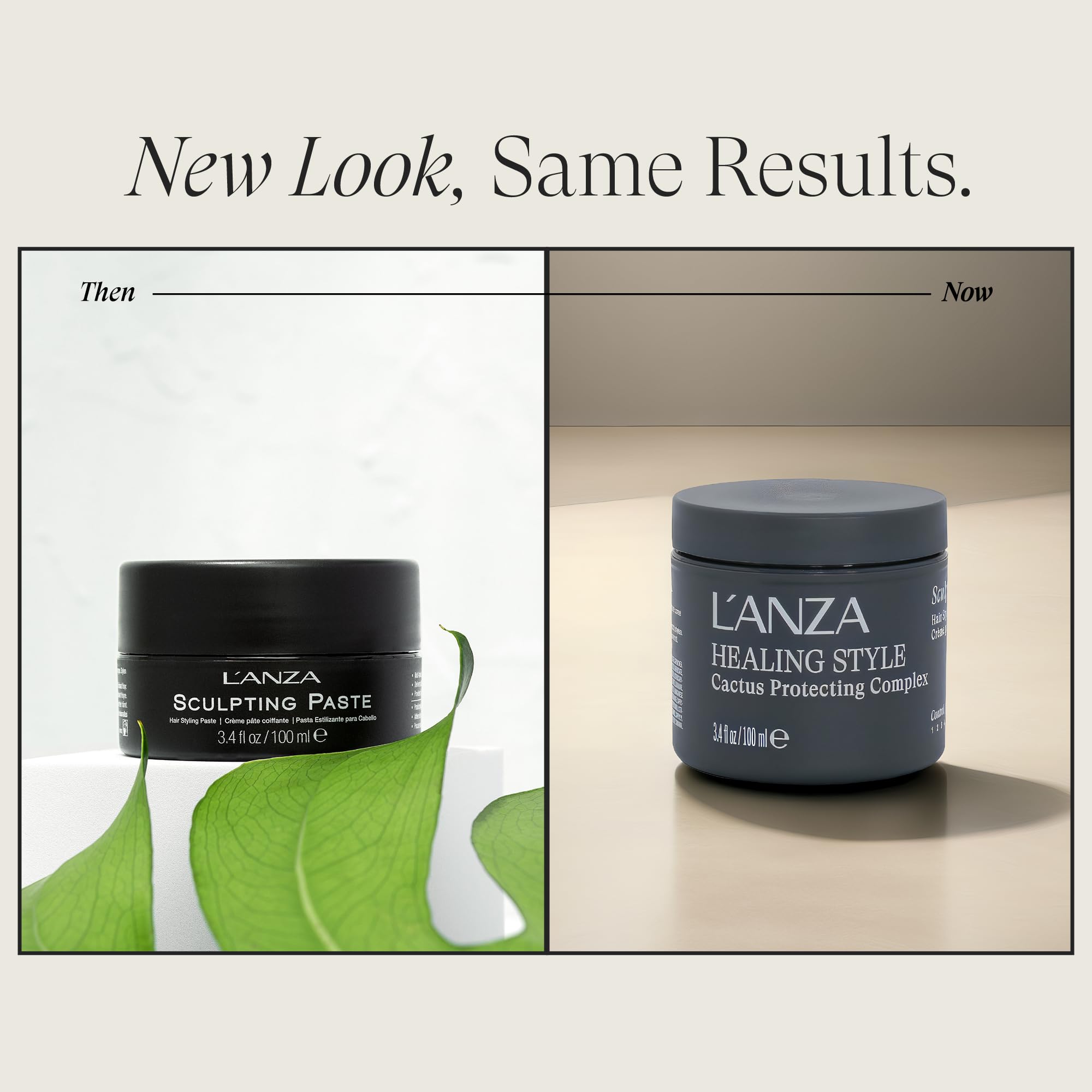 L'ANZA Healing Style Sculpting Paste with Strong Hold Effect, Sculpts & Defines Hair While Styling, With Advanced Control Technology and Natural Ingredients, Suitable for All Hair Types (3.4 Fl Oz) - Image 2