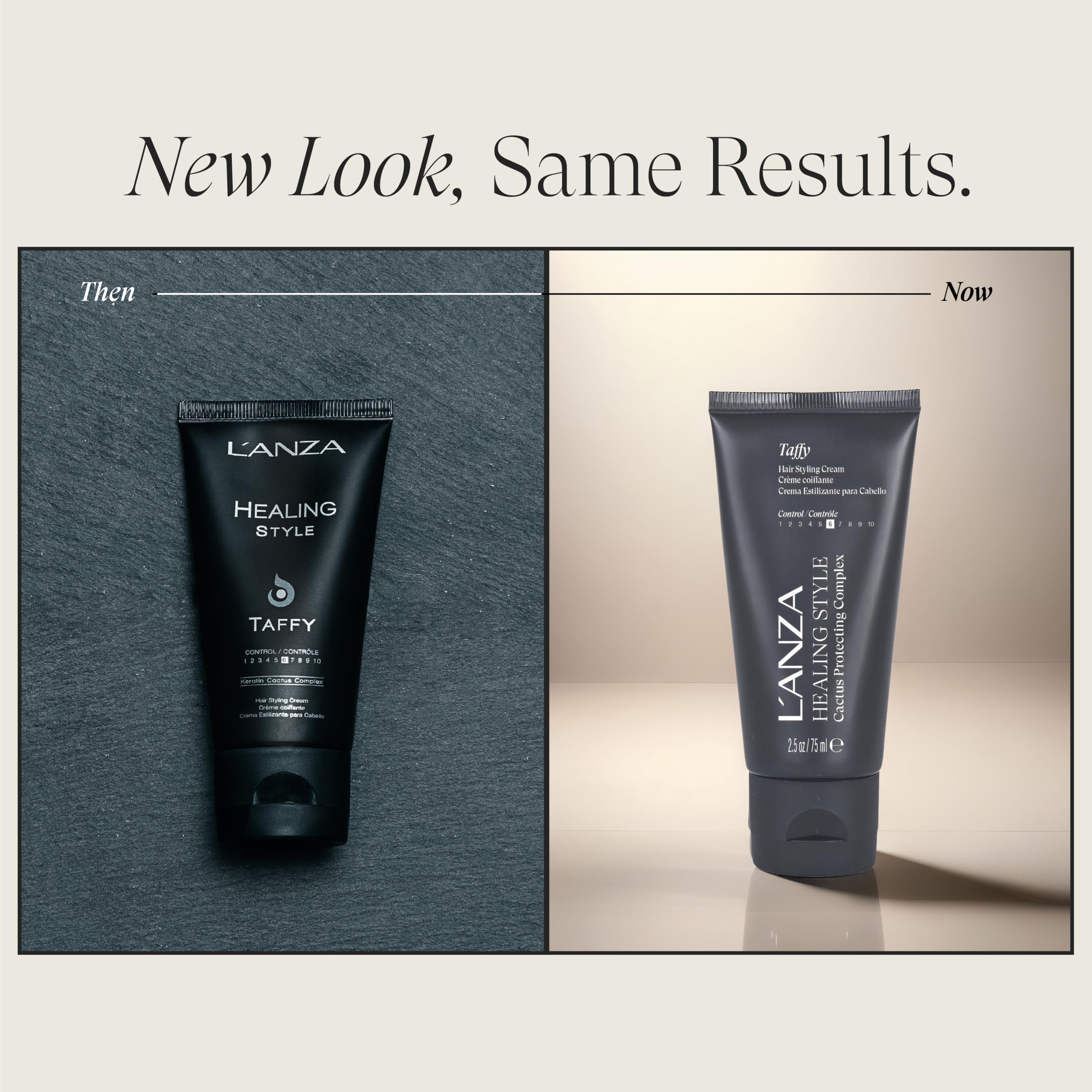 L'ANZA Healing Style Taffy - Hair Styling Cream Gel with Medium Hold Effect - Nourishes and Refreshes the Hair While Styling, With Keratin, Alcohol-free, and UV Rays Protection (2.5 Fl Oz) - Image 2
