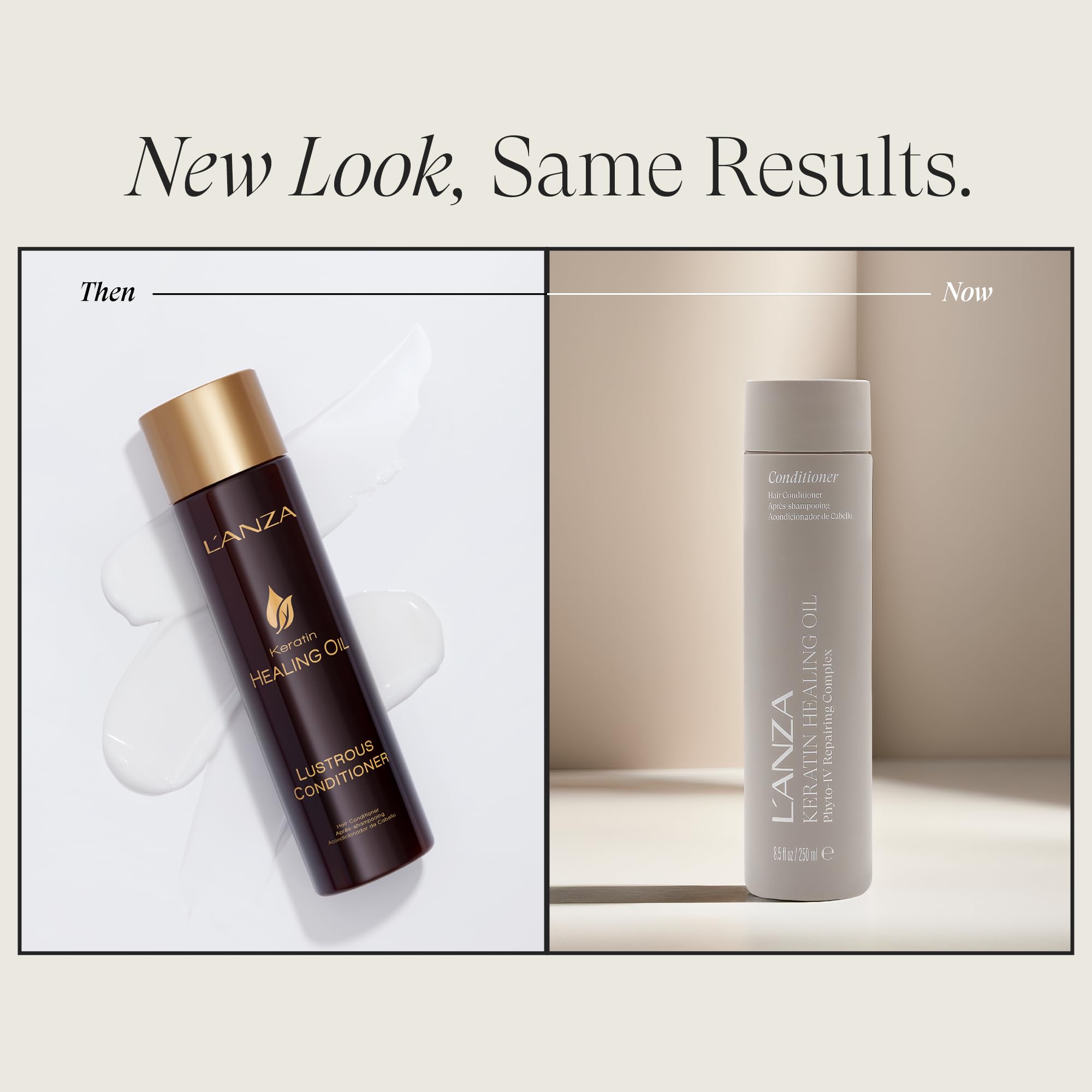 L'ANZA Keratin Healing Oil Conditioner for Dry Damaged Hair, Moisturizing, Detangles, Reduces Breakage, Adds Shine, Anti-Frizz, Color Safe Anti-Humidity Strengthening Care, Sulfate Free - Image 2