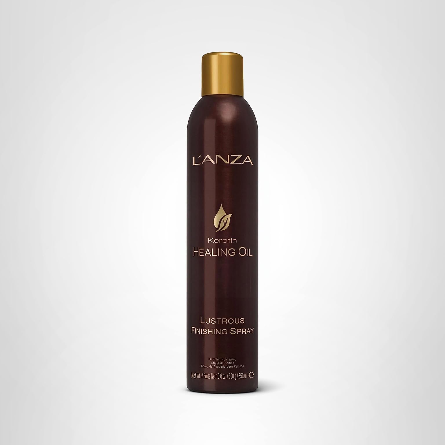 L'ANZA Keratin Healing Oil Finishing Spray For Hair Strong Flexible Hold, Humidity Resistant, Adds Lustrous Shine, Brushable, Heat Protection, Color Safe, Sulfate Free (10.6 Fl Oz) - Image 8
