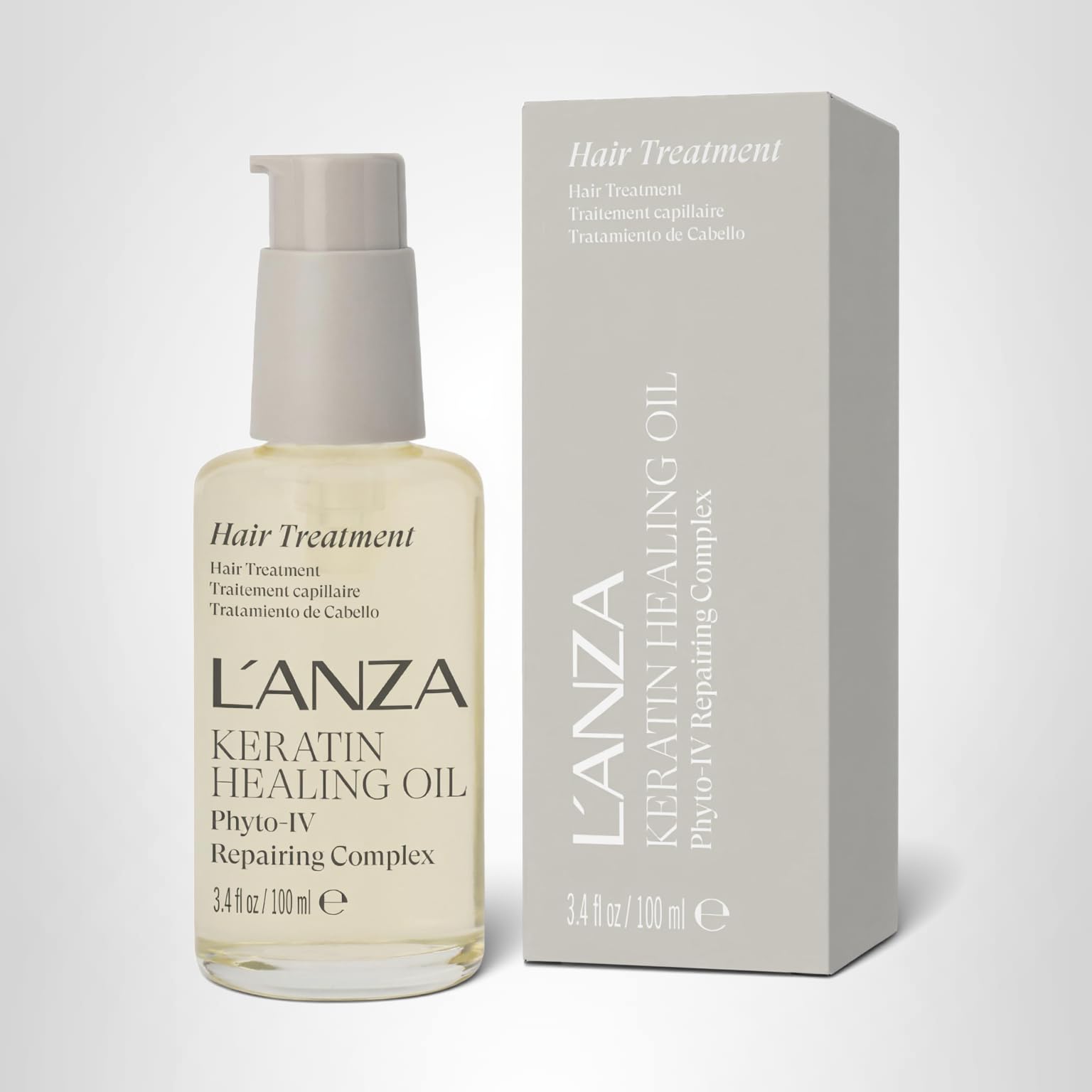 L'ANZA Keratin Healing Oil Hair Treatment Repairs Dry, Damaged Hair, Split Ends, Smooths Flyaways, Adds Silky Shine, Color Safe Anti Frizz, Heat & UV Protection Anti-Humidity, Sulfate Free - Image 9