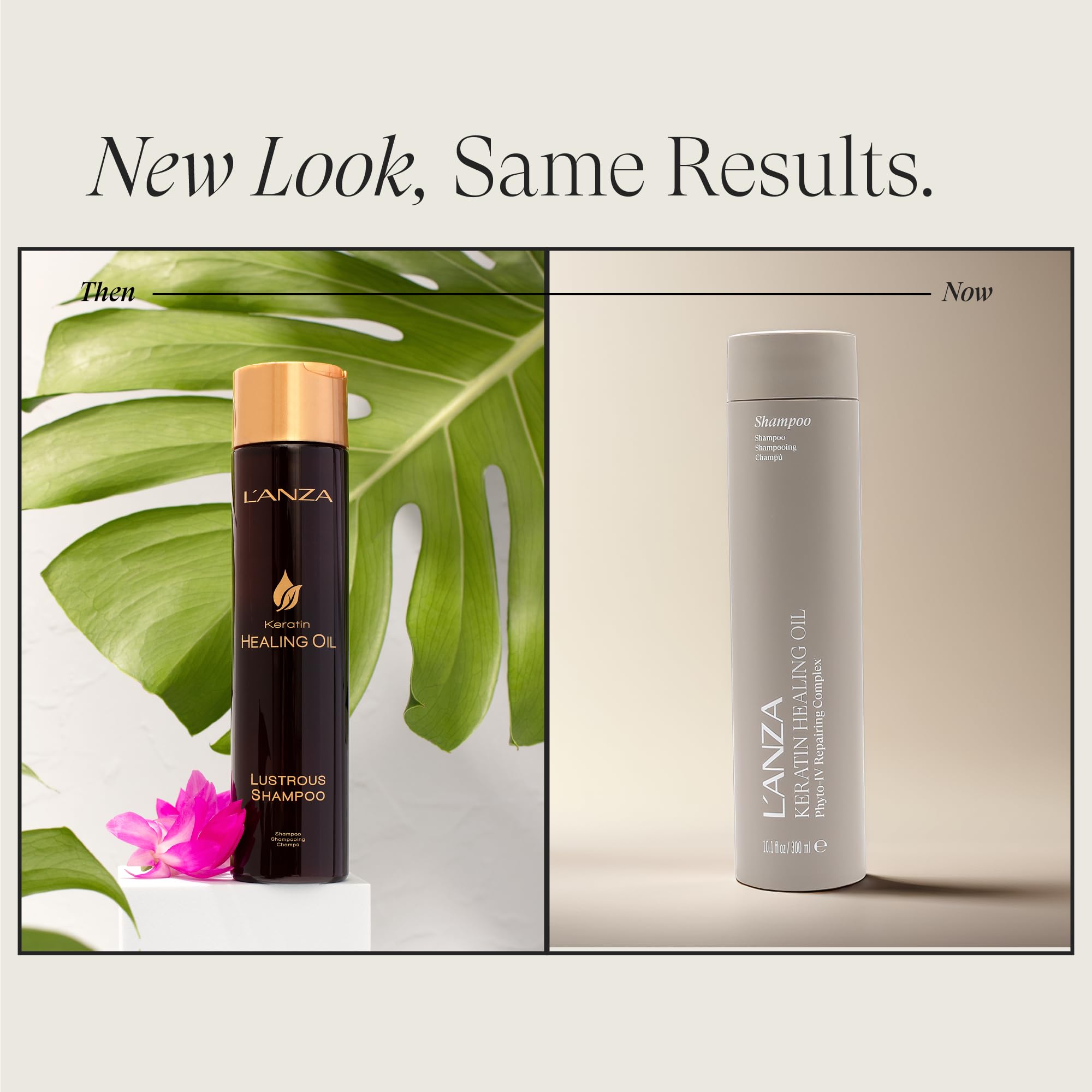 L'ANZA Keratin Healing Oil Shampoo Hydrating Cleanse, Boosts Softness, Adds Lustrous Shine, Anti-Frizz, Color Safe, Strengthening Anti-Humidity Strengthening Care, Sulfate Free - Image 2