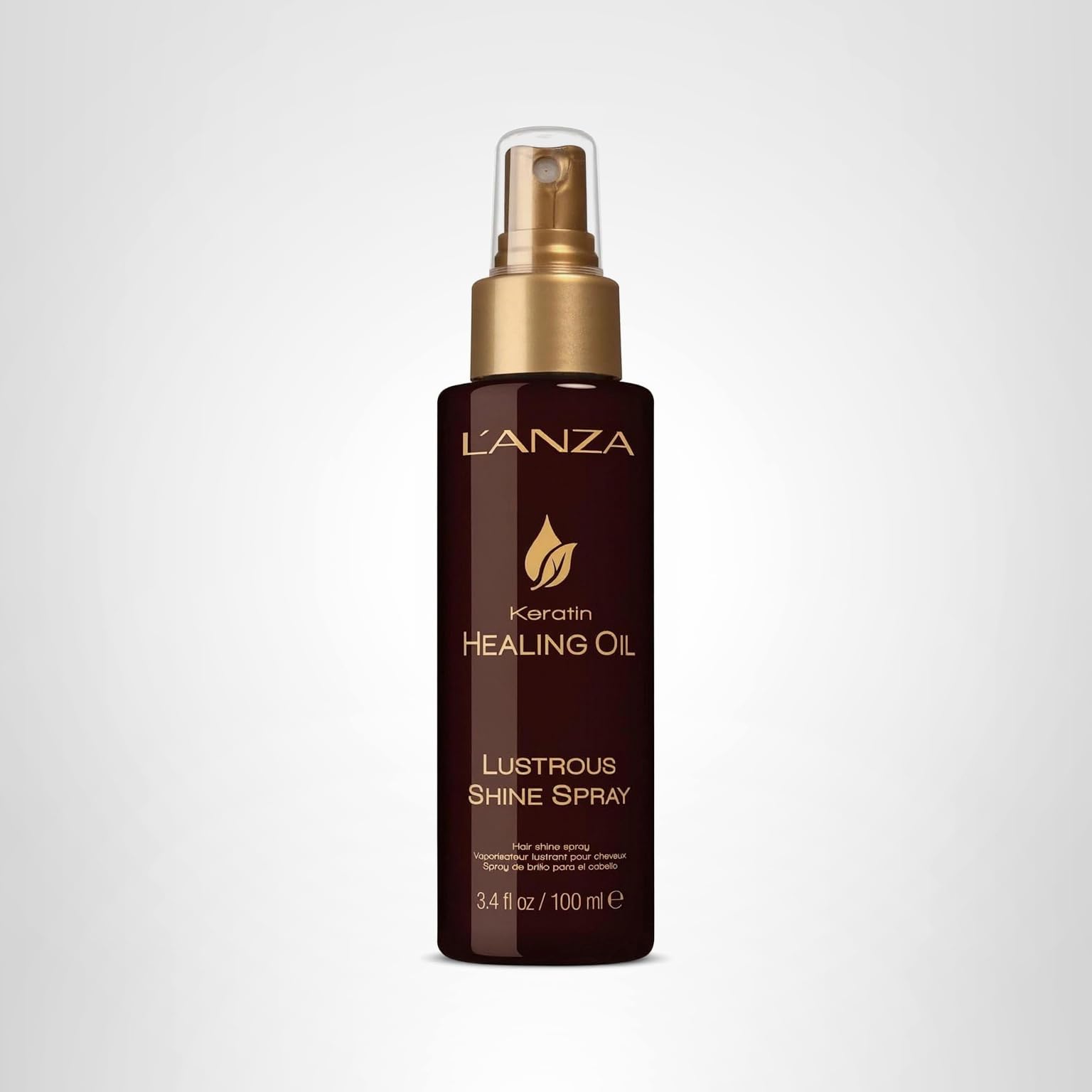 L'ANZA Keratin Healing Oil Shine Spray Hair Treatment Spray, Tames Flyaways, Anti-Humidity, Heat & UV Protection, Color Safe, Lightweight Finish Anti-Humidity, Sulfate Free (3.4 Fl Oz) - Image 8