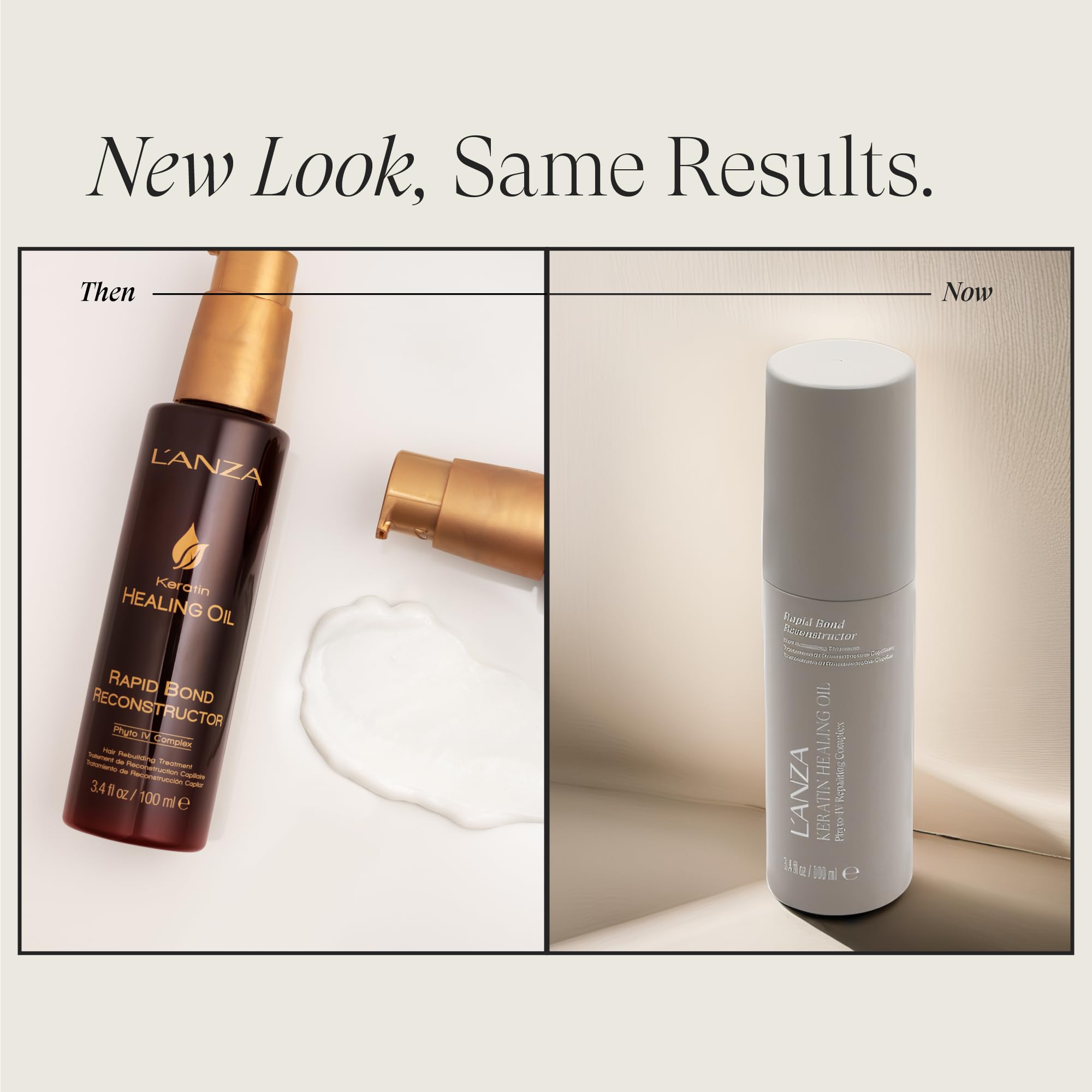 L'ANZA Rapid Bond Reconstructor - Keratin Healing Oil Hair Care Bond Restore Treatment, Phyto IV Complex Hair Repair Treatment for Damaged Hair & Dry Hair, Vegan Hair Split End Repair Serum (3.1Fl Oz) - Image 2