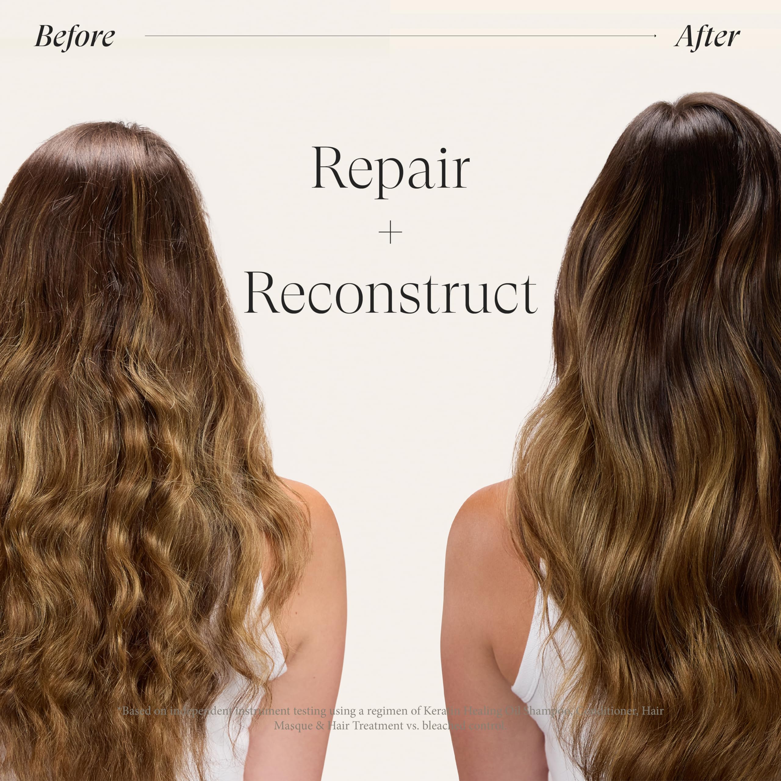 L'ANZA Rapid Bond Reconstructor - Keratin Healing Oil Hair Care Bond Restore Treatment, Phyto IV Complex Hair Repair Treatment for Damaged Hair & Dry Hair, Vegan Hair Split End Repair Serum (3.1Fl Oz) - Image 5