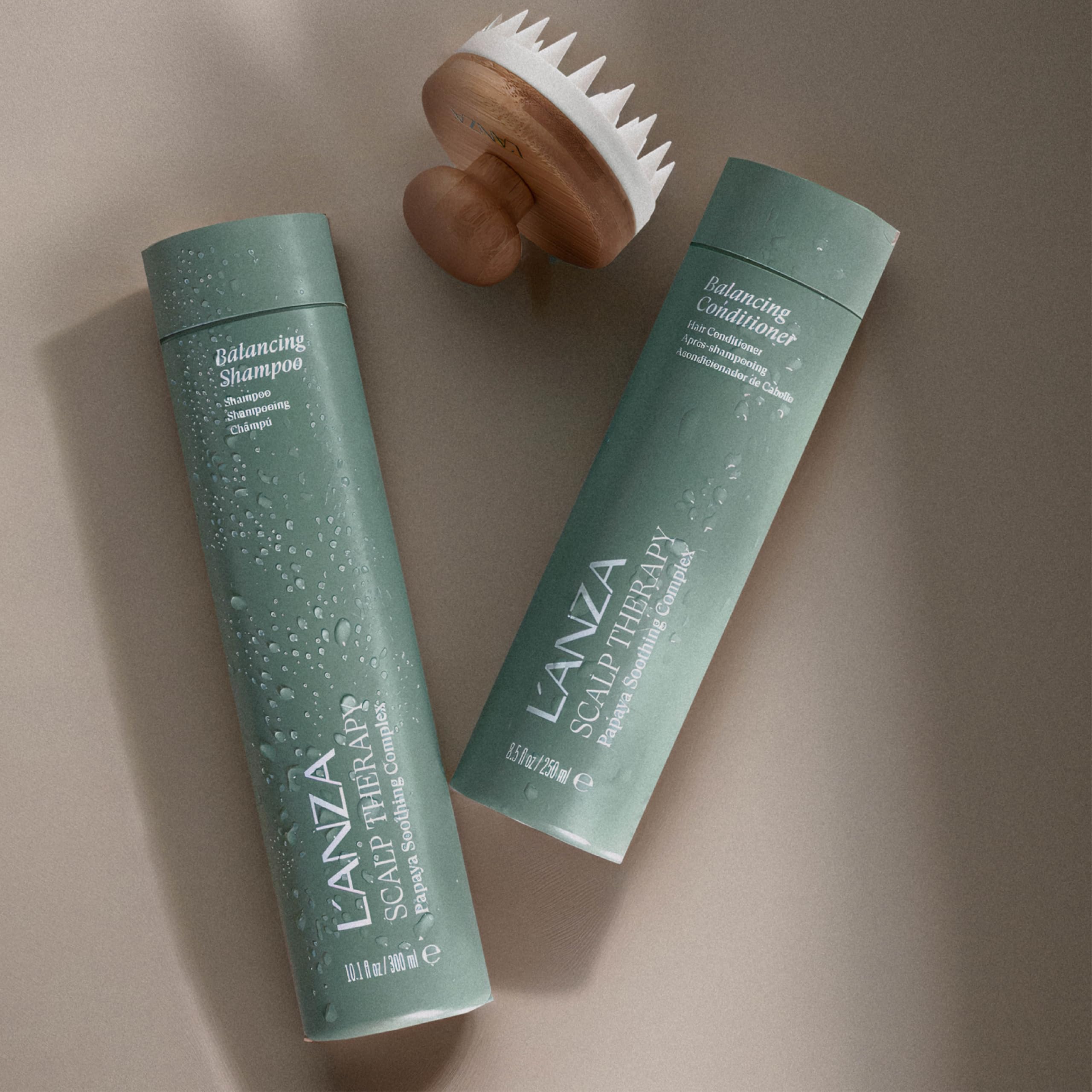 L'ANZA Scalp Therapy Balancing Conditioner For Oily Hair & Sensitive Scalps, Soothes Dryness, Moisturizing, Removes Buildup, Anti-Flake Treatment for Hair Growth, Color Safe Sulfate Free (10.1 Fl Oz) - Image 7