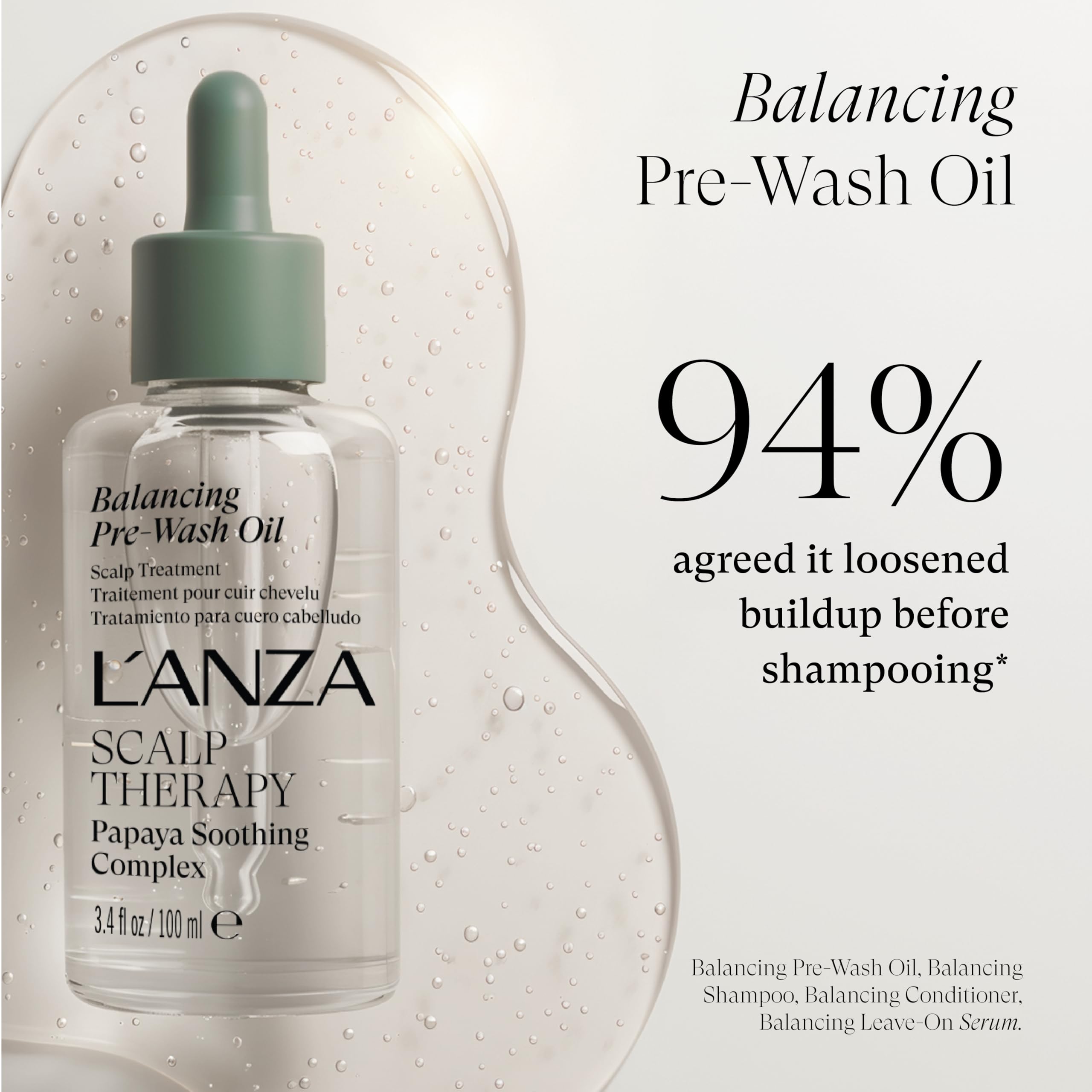 LNZ Scalp Therapy Balancing Pre-Wash Oil and Leave-On Serum - Image 3