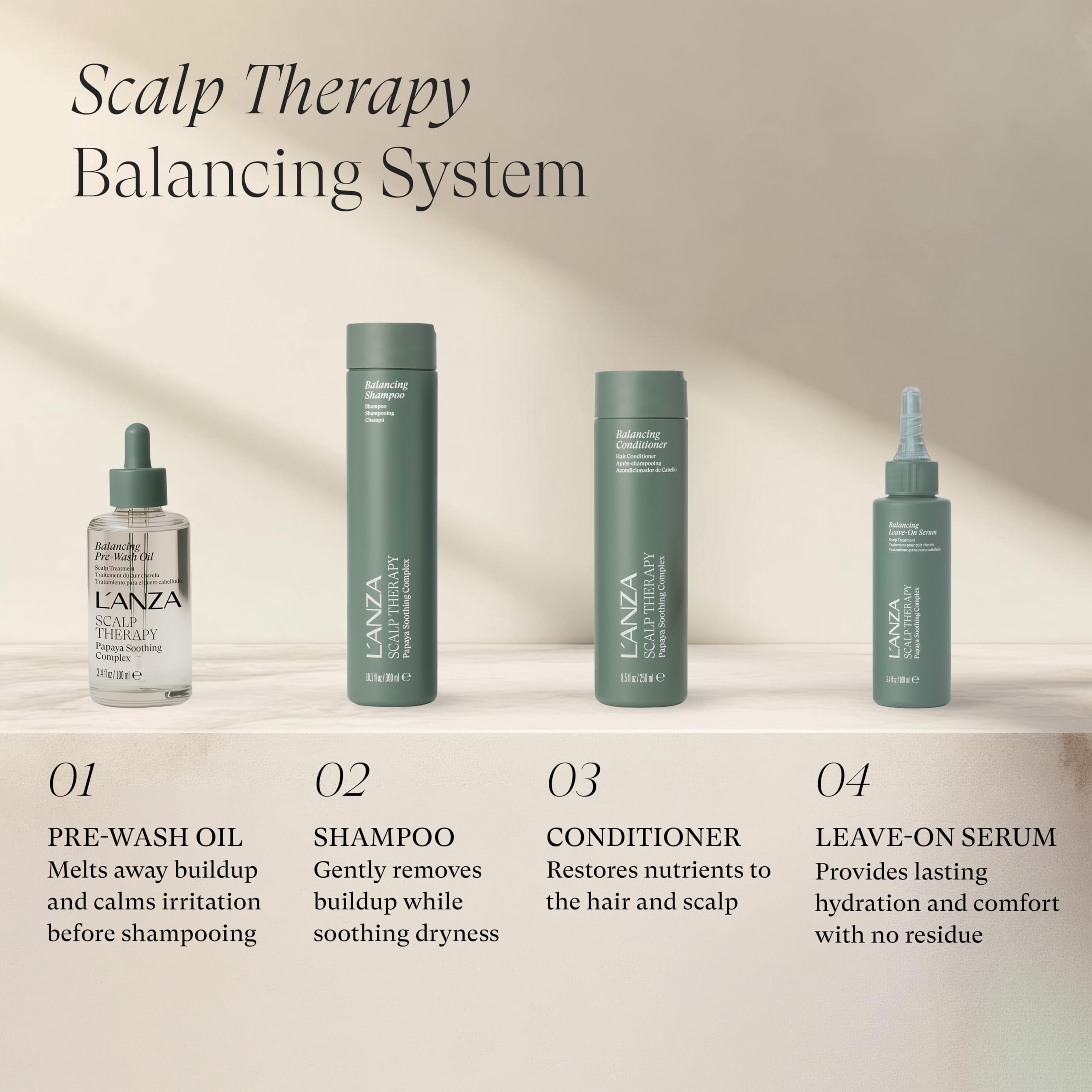 LNZ Scalp Therapy Balancing Pre-Wash Oil and Leave-On Serum - Image 8